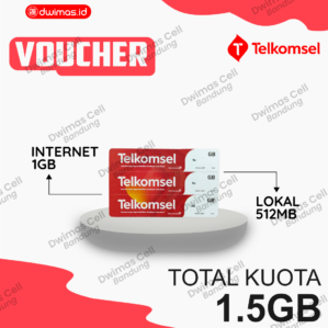 VC Telkomsel 1,5 GB / 3 Hari