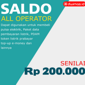 Deposit Saldo Dwimas Mobile 200K