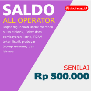 Deposit Saldo Dwimas Mobile 500K