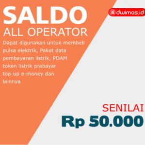 Deposit Saldo Dwimas Mobile 50K