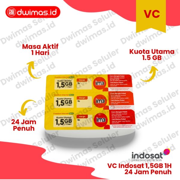 VC FreeNet 1,5 GB / 1 Hari