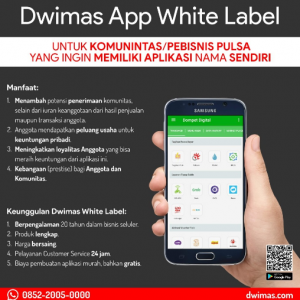 Aplikasi Dwimas White Label Startup