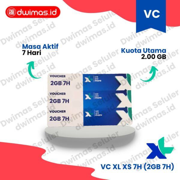 VC XL HotRod XS 7 Hari ( 2 GB / 7 Hari)