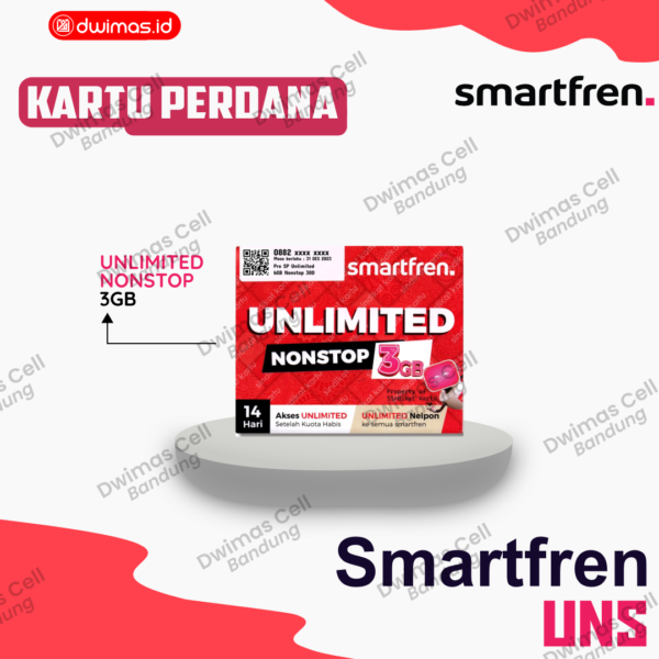 SP Smartfren UNS 3GB / 14Hari