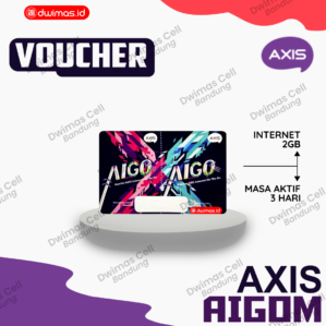 VC AIGOM 2 GB / 3 Hari (2.5 GB 3 Hari)