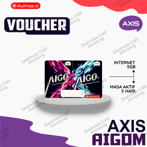 VC Aigom 7.5 GB / 5 Hari