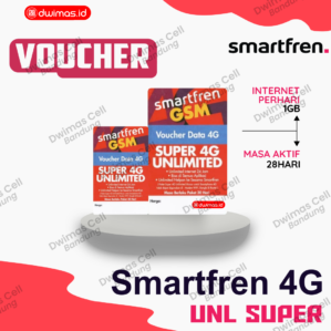 VC Smartfren UNL Super4G (Ori) / 28 Hari