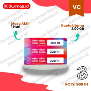 VC Tri Happy 2 GB / 1 Hari