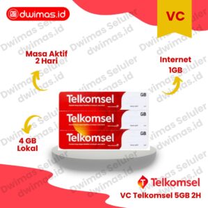 VC Telkomsel 5 GB / 2 Hari